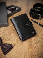 Elegancki portfel męski ze skóry naturalnej - Rovicky-2