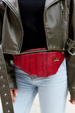 Klasyczna damska nerka biodrowa ze ekologicznej - Peterson-9