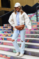 Klasyczna damska nerka biodrowa ze ekologicznej - Peterson-11