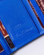 Mały, skórzany portfel damski z systemem RFID Protect - Peterson-7