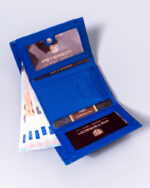 Mały, skórzany portfel damski z systemem RFID Protect - Peterson-6