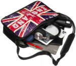 Młodzieżowa, pojemna torba na szerokim pasku - Loren-3