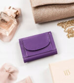 Mały, poziomy portfel damski na zatrzask - Peterson-2