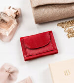 Mały, skórzany portfel damski na zatrzask - Peterson-2