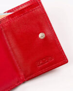 Mały, skórzany portfel damski na zatrzask - Peterson-7