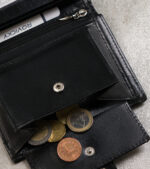 Duży, skórzany portfel męski z systemem RFID Protect - Cavaldi-9