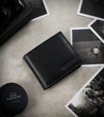 Skórzany portfel męski z kieszonką na rewersie - Cavaldi-2