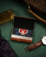 Klasyczny wizytownik ze skóry ekologicznej - Peterson-5