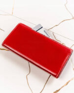 Skórzany portfel damski na zatrzask - 4U Cavaldi-5