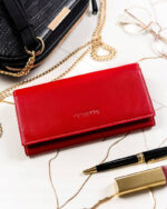 Skórzany portfel damski na zatrzask - 4U Cavaldi-2