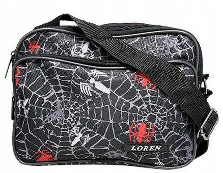 Męska, sportowa listonoszka z wytrzymałego poliestru - Loren-1 Męska, sportowa listonoszka z wytrzymałego poliestru - Loren-1