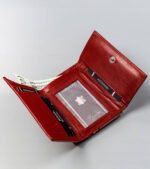 Portfel damski ze skóry naturalnej z portmonetką na bigiel, RFID - Cavaldi-6