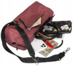 Poręczna, miejska torebka w kształcie bagietki - David Jones-2