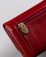 Duży, skórzany portfel damski na zatrzask z systemem RFID - Rovicky-5