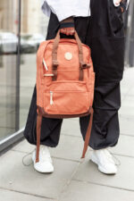 Podróżny plecak damski z wytrzymałego poliestru - LuluCastagnette-6