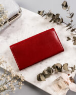 Duży, skórzany portfel damski na zatrzask - 4U Cavaldi-4