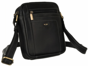 Skórzana torba męska na ramię - Peterson-1