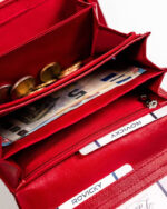 Elegancki, skórzany portfel damski - 4U Cavaldi-12