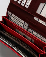 Duży portfel damski ze skóry naturalnej i ekologicznej - Rovicky-8