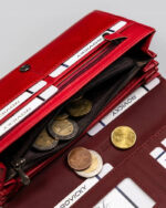 Duży portfel damski ze skóry naturalnej i ekologicznej - Rovicky-10