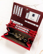 Duży portfel damski ze skóry naturalnej i ekologicznej - Rovicky-6