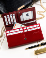 Duży portfel damski ze skóry naturalnej i ekologicznej - Rovicky-5