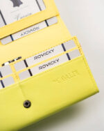 Duży, poziomy portfel damski ze skóry ekologicznej - 4U Cavaldi-8