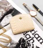 Portfel-portmonetka damska ze skóry ekologicznej - Milano Design-2