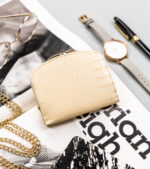 Portfel-portmonetka damska ze skóry ekologicznej - Milano Design-4