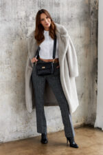 Klasyczna listonoszka damska ze skóry ekologicznej - Peterson-6