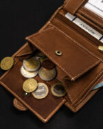 Duży, pionowy portfel męski ze skóry naturalnej - Always Wild-6