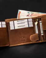 Duży portfel męski ze skóry naturalnej - Always Wild-9