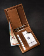 Duży portfel męski ze skóry naturalnej - Always Wild-6