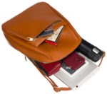 Elegancki plecak damski ze skóry ekologicznej - Peterson-13