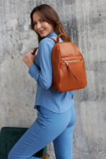 Elegancki plecak damski ze skóry ekologicznej - Peterson-16