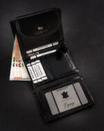 Skórzany portfel damski na zatrzask - Rovicky-7