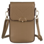 Mini torebka-portfel ze skóry ekologicznej - Peterson-3