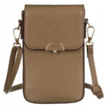 Mini torebka-portfel ze skóry ekologicznej - Peterson-12