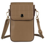 Mini torebka-portfel ze skóry ekologicznej - Peterson-3