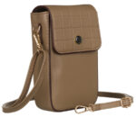 Mini torebka-portfel ze skóry ekologicznej - Peterson-1