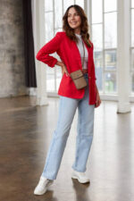 Mini torebka-portfel ze skóry ekologicznej - Peterson-7