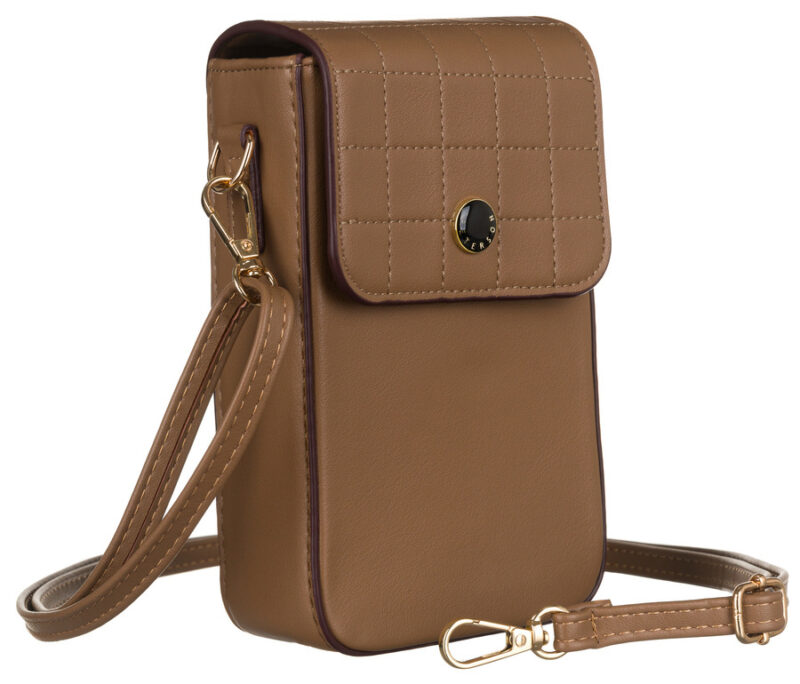 Mini torebka-portfel ze skóry ekologicznej - Peterson-1