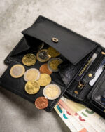 Zestaw prezentowy: skórzany portfel męski i brelok - Peterson-9