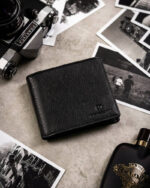 Zestaw prezentowy: skórzany portfel męski i brelok - Peterson-2