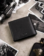 Zestaw prezentowy: skórzany portfel męski i brelok - Peterson-4