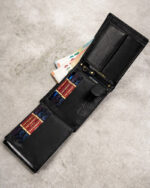 Zestaw prezentowy: skórzany portfel męski i brelok - Peterson-7