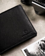 Zestaw prezentowy: skórzany portfel męski i brelok - Peterson-3