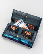 Duży, skórzany portfel damski na zatrzask - Peterson-7