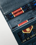 Duży, skórzany portfel damski na zatrzask - Peterson-5