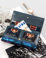 Duży, skórzany portfel damski na zatrzask - Peterson-10